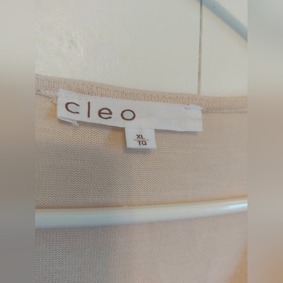 Cleo womens Cowl neck sleeveless lightweight, textured size XL - Picture 3 of 4